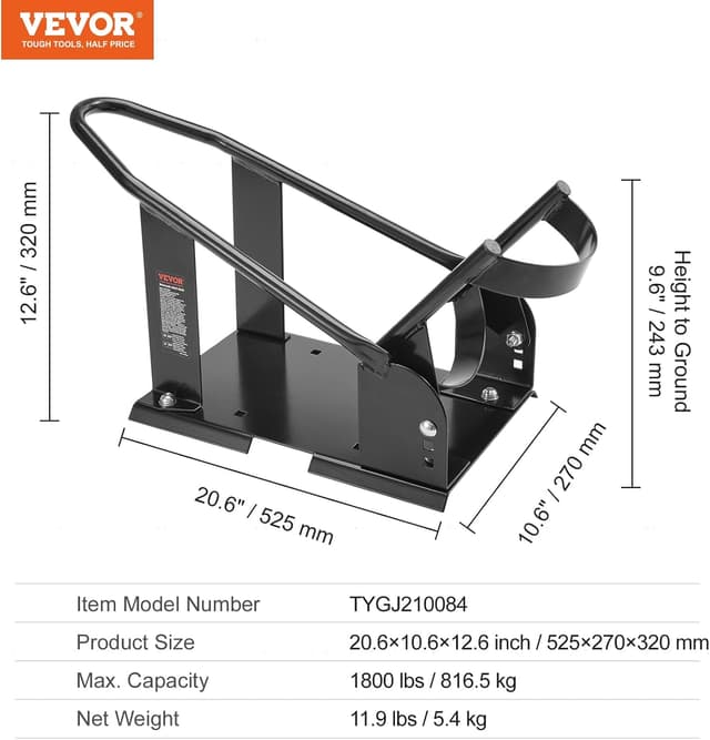 Thumbnail 6 de VEVOR blocca ruota moto da 1800 libbre