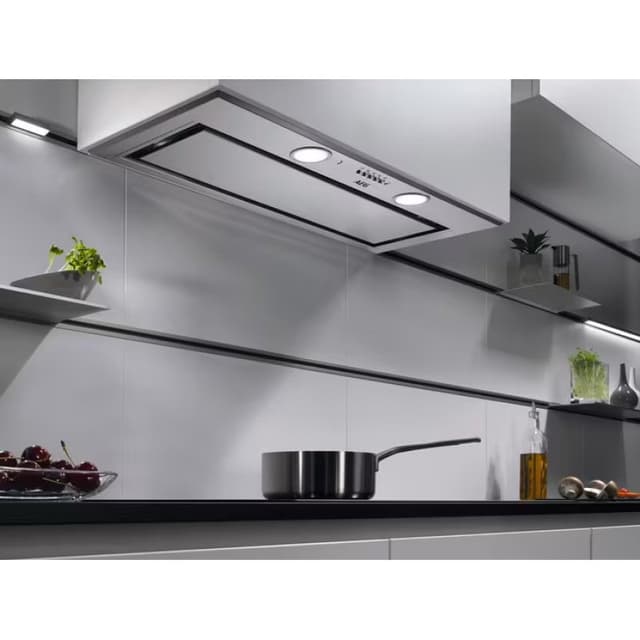 Detalle 2 de AEG DGE5861HM Campana extractora integrable 80 cm A acero inoxidable