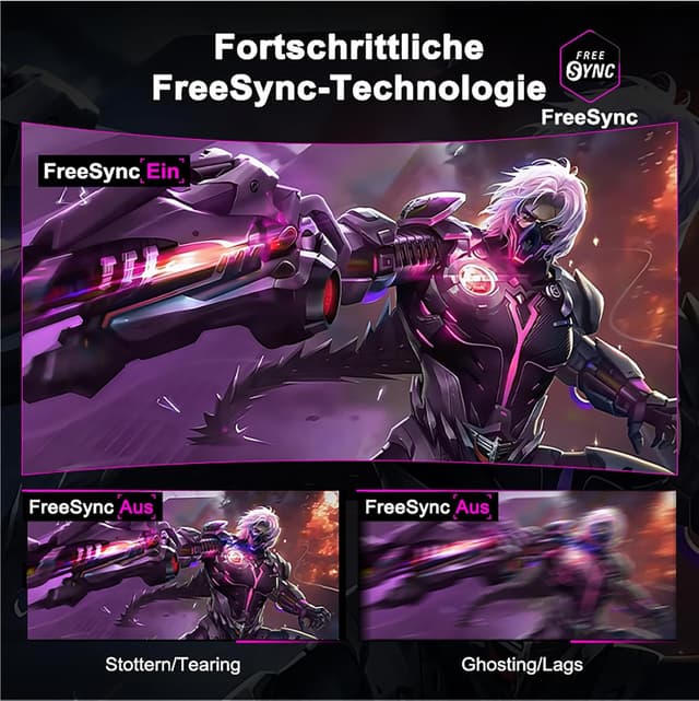 Thumbnail 5 de Minifire MFG27C1L 27" Curved Gaming Monitor 160Hz