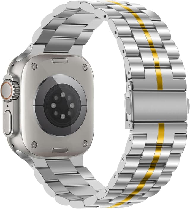 Detalle de Tasikar 49mm Stainless Steel Apple Watch strap