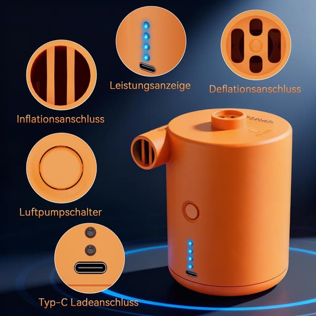 Thumbnail 4 de Bomba de Aire eléctrica inflador colchones