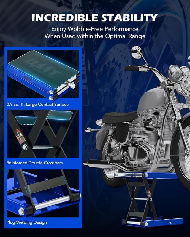 Thumbnail 2 de Orion Motor Tech Motorcycle Lift 1100 lb 🏍