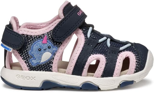 Detalle 2 de Geox Baby Mädchen Sandale „Multy GirlSandal“ – atmungsaktiv für warme Tage