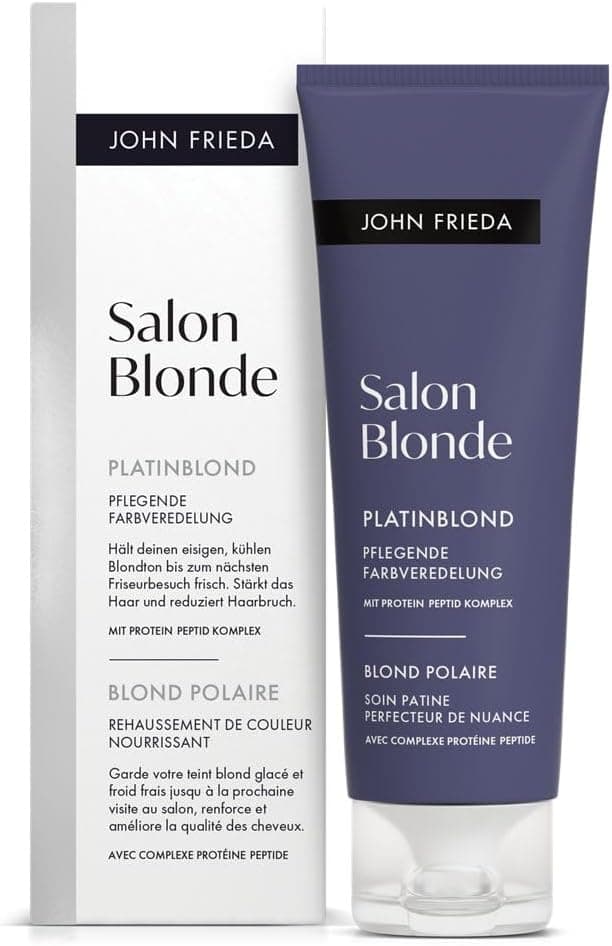 Detalle de John Frieda Salon Blonde – Biondo platino, finitura colorante nutriente da 120 ml