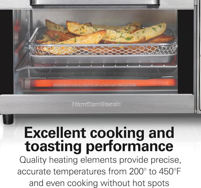 Thumbnail 5 de Hamilton Beach 4-Slice Air Fryer Oven