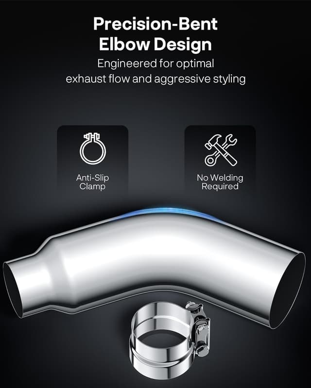 Thumbnail 3 de JY PERFORMANCE 5 Inch ID Diesel Exhaust Tip 23