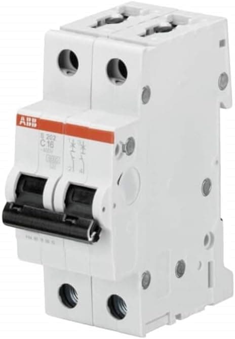 Detalle de ABB ricambio industriale S202, codice 2CDS252001R0254 per quadri elettrici