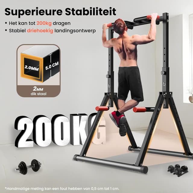 Thumbnail 2 de WATBKHE Estación plegable para dominadas 200 kg