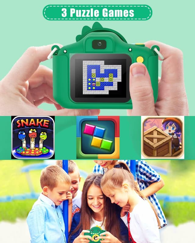 Thumbnail 4 de Hangrui Kids Camera 20MP kids camera with 2.0″ screen