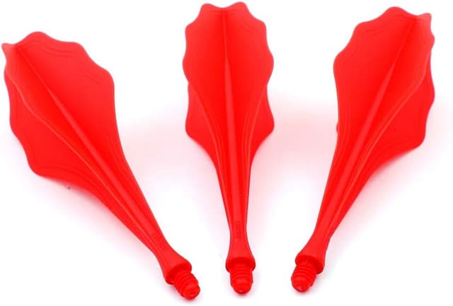 Detalle 2 de CUESOUL TRAJ AK8 – lot de 3 vols de fléchettes intégrés (rouge), conception renforcée