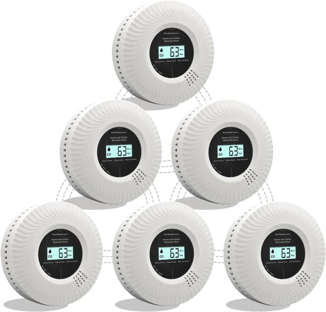 Thumbnail 6 de Kohlenmonoxid Rauchwarnmelder mit Sprachalarm