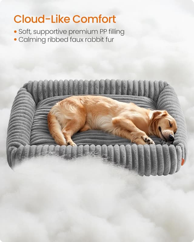 Detalle de Extra Large Dog Sofa Bed 120 x 85 x 23 cm