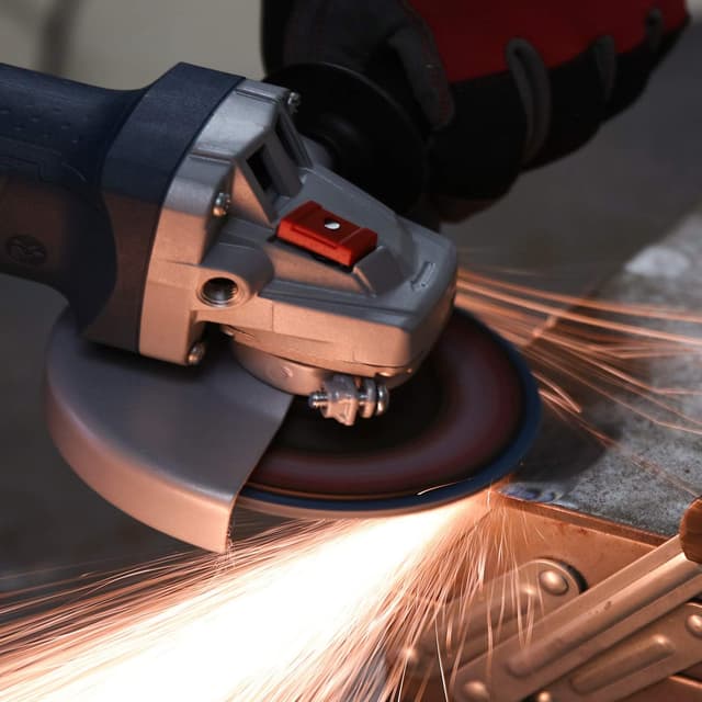 Detalle de WORKPRO Dischi abrasivi da 115 mm grana 80 (10 pezzi) per smerigliatrici angolari