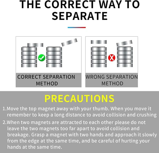Thumbnail 6 de MIN CI 200 Strong Neodymium 5x2mm Magnets 🧲