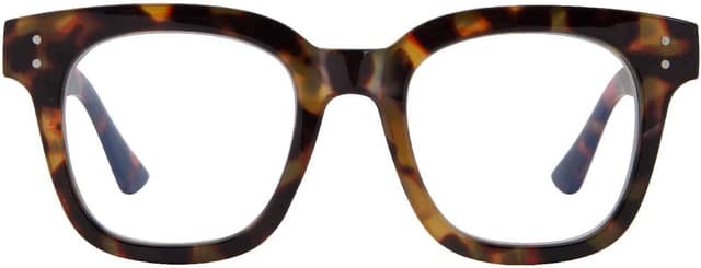Detalle de Madison Avenue Blaulichtfilter-Brille für Damen (Übergroße Computerbrillen zum Spielen, Metall-Scharniere)
