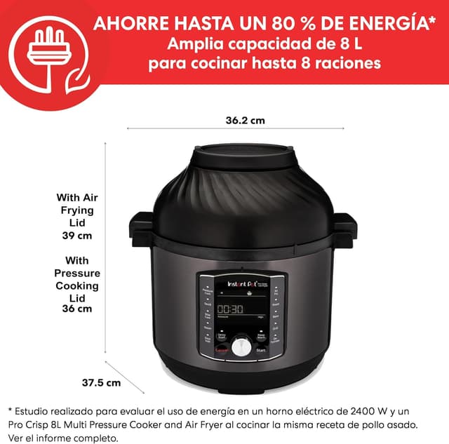 Thumbnail 5 de Instant Pot Pro Crisp 11 en 1: Cocina y disfruta 🍽