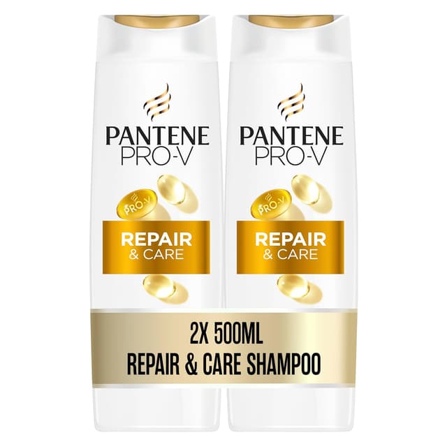 Imagen de Pantene Pro-V Repair & Care Shampoo Duo Pack 2x500 ml en OfertitasTOP
