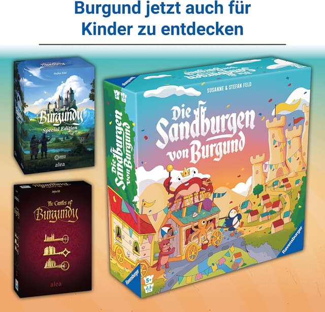 Detalle de Ravensburger 24687 Die Sandburgen von Burgund 🎲