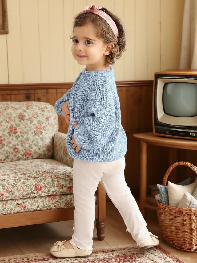 Thumbnail 5 de Naiyafly Knit Sweater 9M-5Y