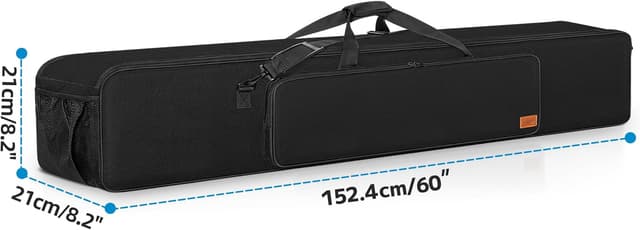 Detalle de 152.4cm Tripod Bag – Waterproof padded carry case for light stands, tripods & audio gear