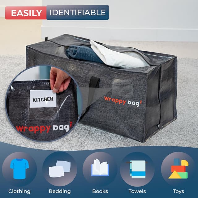 Thumbnail 3 de WRAPPYBAG Jumbo XXL Storage Bags Set