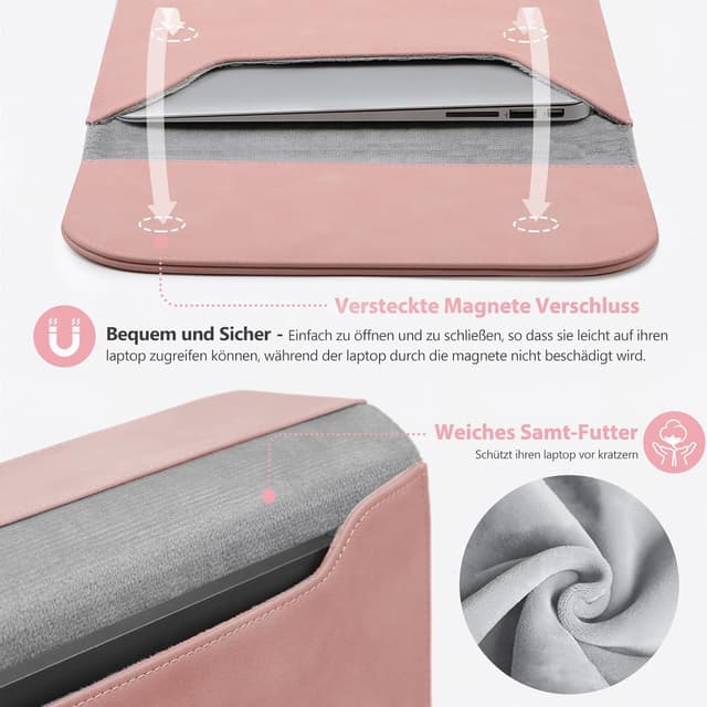 Detalle de 13 Inch laptop sleeve for MacBook