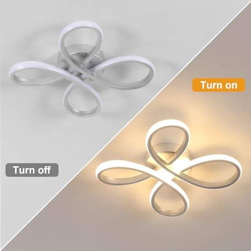 Thumbnail 7 de Comely Lámpara de Techo LED Flores 30W, Blanco Cálido