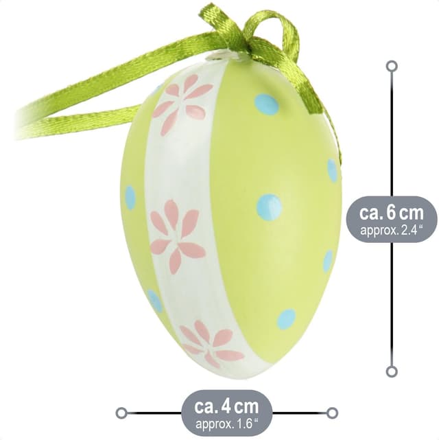 Detalle 2 de com-four® 36x cintres de Pâques 36 pièces 🐣