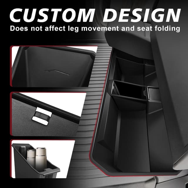 Detalle 2 de Under Seat Storage Box for Tesla Cybertruck