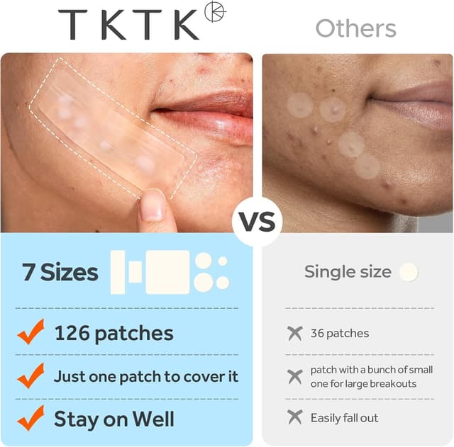 Thumbnail 4 de TKTK Large Pimple Patches 126 count