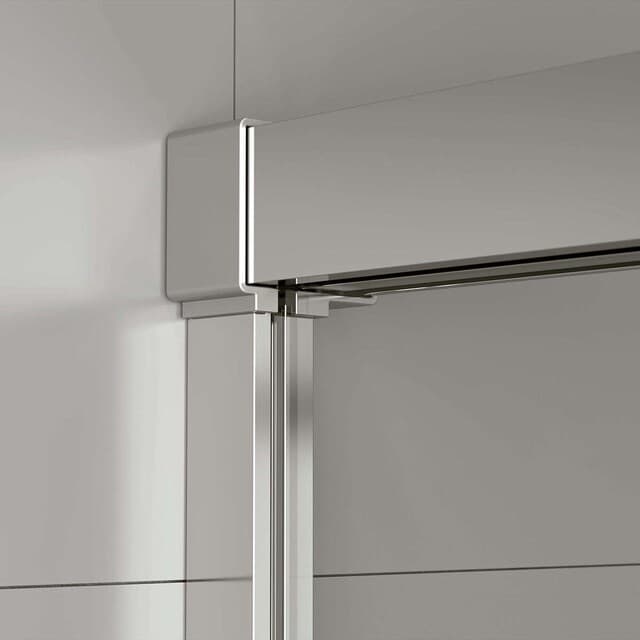 Thumbnail 1 de Duscholux D3 Gredel mampara frontal 1 hoja y panel derecho