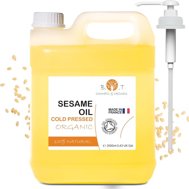 Imagen de Huile de sésame bio 2000 ml en OfertitasTOP