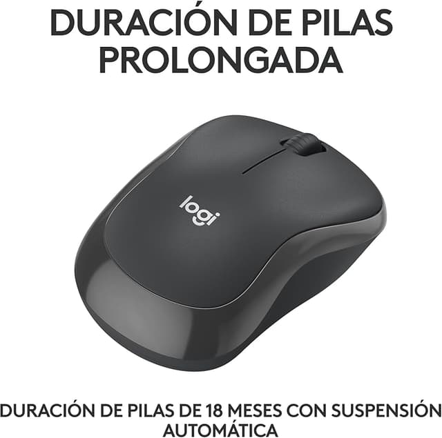 Detalle 2 de Logitech M240 Bluetooth ratón inalámbrico 18 meses