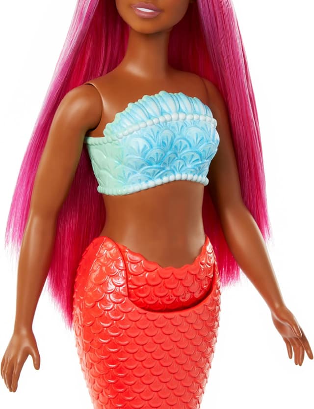 Detalle de Barbie Mermaid Doll HRR04 with fantasy hair