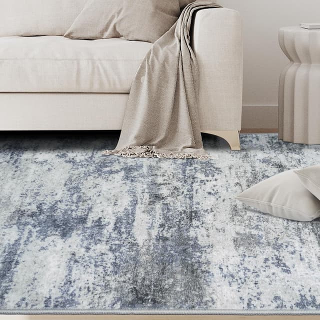 Detalle de 9x12 Area Rug washable low-pile for living room 📐