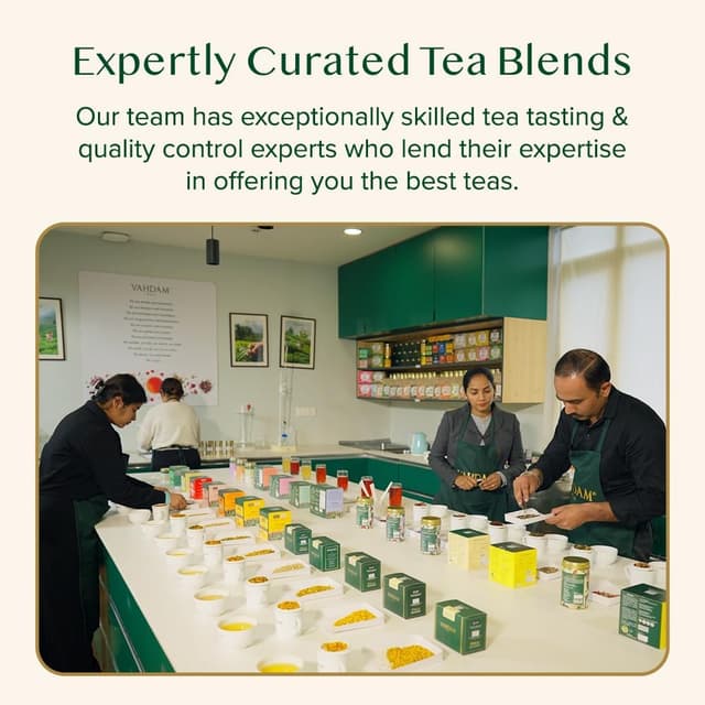 Thumbnail 6 de VAHDAM Mint Melody Té Verde 🌿 100 Bolsitas de Menta Natural