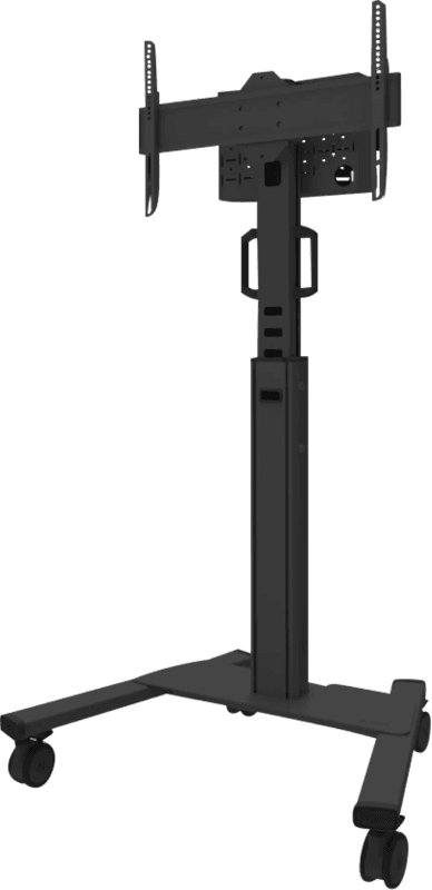 Detalle de Neomounts MOVE Up FL50S-825BL1 mobiler Bodenständer (schwarz) für Monitore von 37 bis 75 Zoll