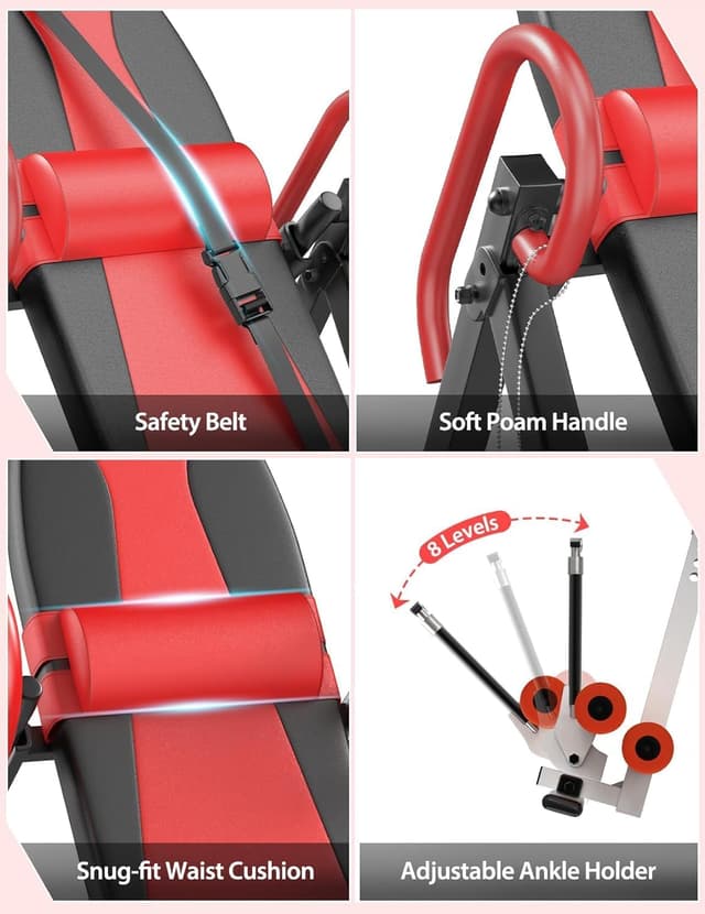 Thumbnail 5 de YOLEO Gravity Tabla de inversión plegable 300 lb