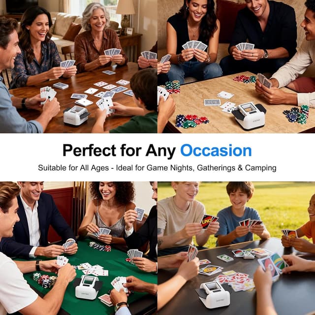 Thumbnail 6 de Svertmer Automatic Card Shuffler 2000mAh