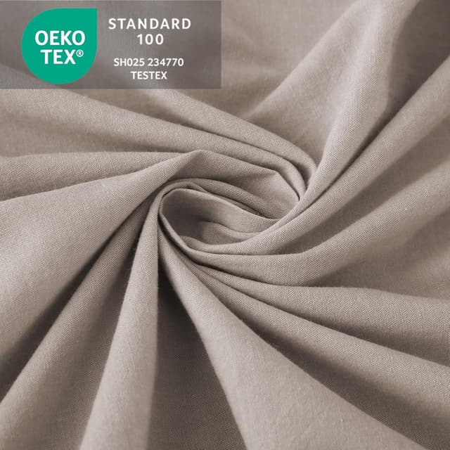 Detalle 2 de SOULFUL Spannbettlaken 120x200 cm mit 25 cm