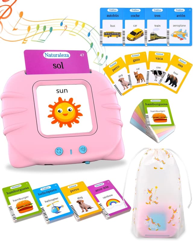 Imagen de Tarjetas parlantes Montessori para niños de 2 años en OfertitasTOP