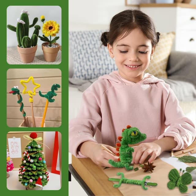 Thumbnail 6 de Ainiv 300PCS Pipe Cleaners for Craft