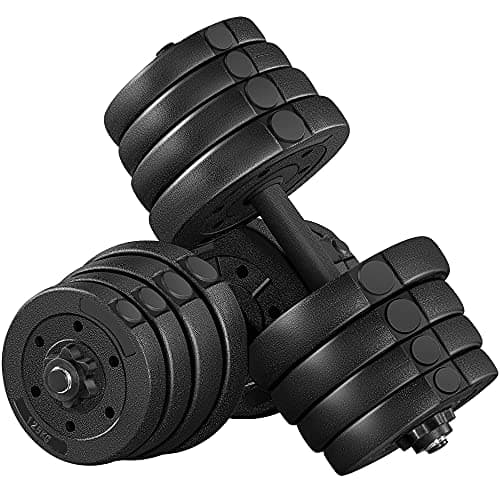 Imagen de Yaheetech Mancuernas Ajustables 15 kg 🏋 en OfertitasTOP