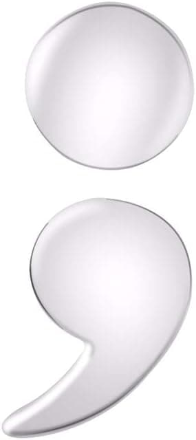 Detalle de VIKI LYNN Semikolon Ohrstecker 925 Silber