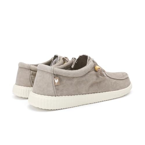 Detalle de WALK IN PITAS WP150 WALLABI Washed mocasines náuticos sin cordones (beige, talla 40)