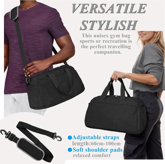 Thumbnail 4 de 14 inch Small Gym Duffle Bag 35x20x20cm