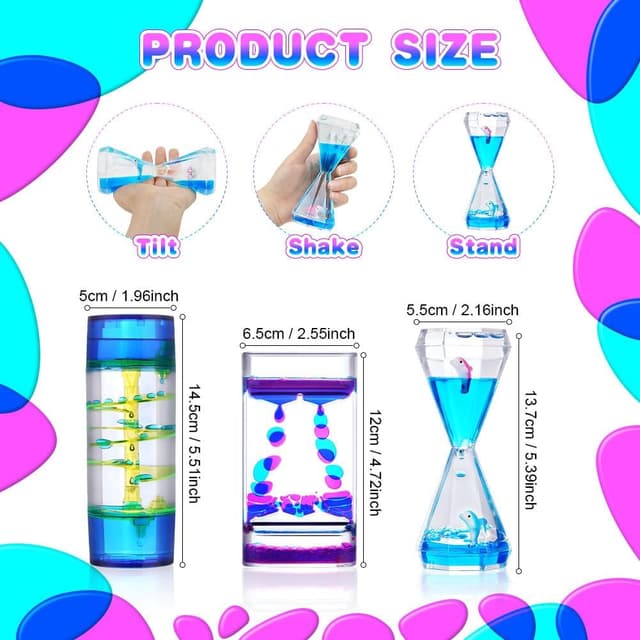 Detalle 2 de OSDUE 3 Pack Sensory Liquid Timers