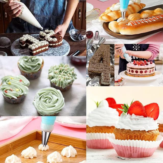 Thumbnail 5 de Xanewza Spritztüllen Set 3 Stück 5–8 mm 🎂