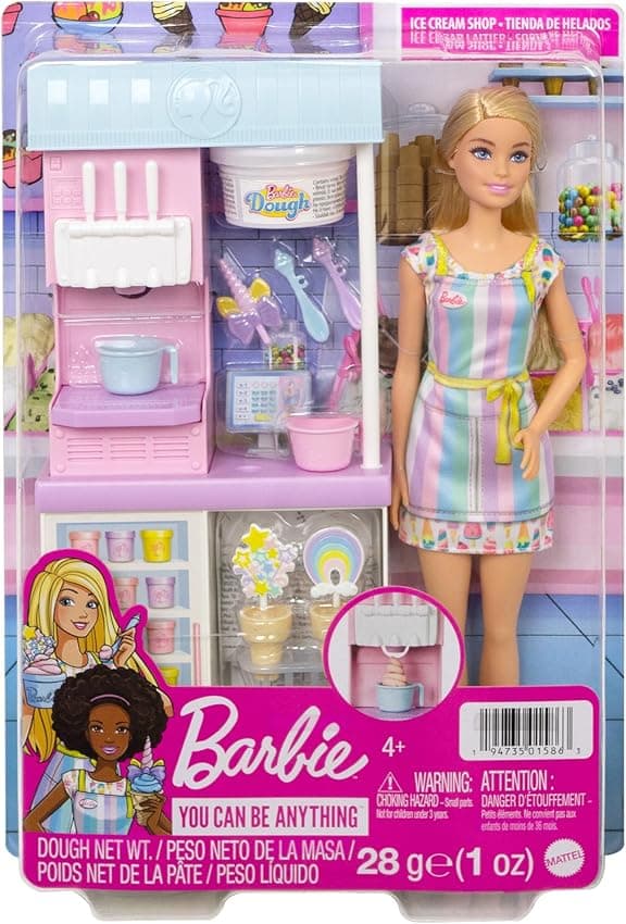 Thumbnail 6 de Barbie HCN46 Juego de heladería 30,48 cm
