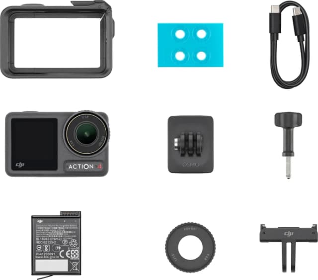 Detalle 2 de DJI Osmo Action 4 – Action-Cam mit 1/1,3-Zoll-Sensor, 4K/120 fps, 18 m wasserdicht & Stabilisierung